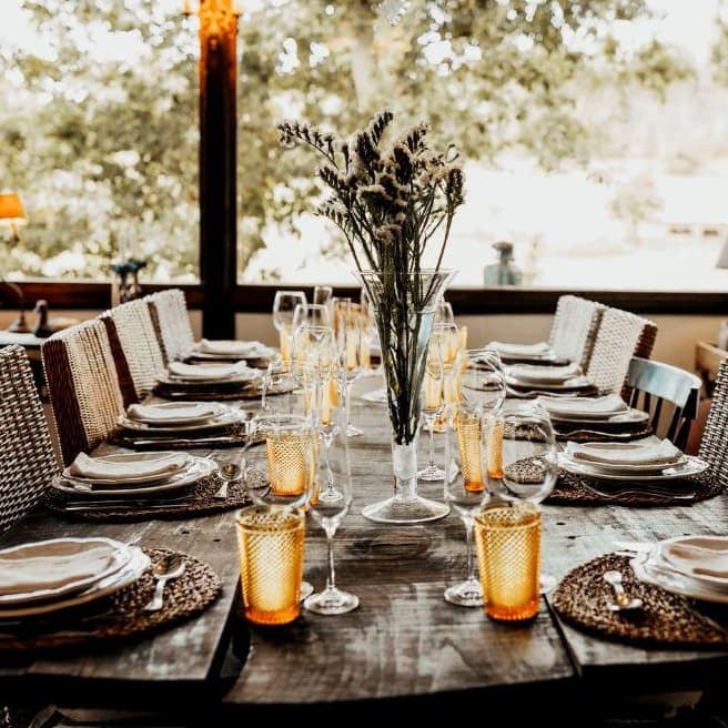 Casa da Sogra's dining area